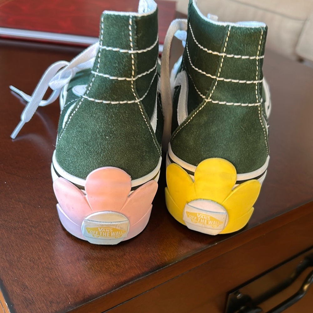 Vans platform hightop. Worn once indoors.